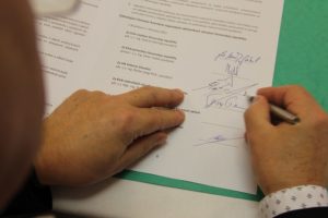 Memorandum Štefan podpisuje